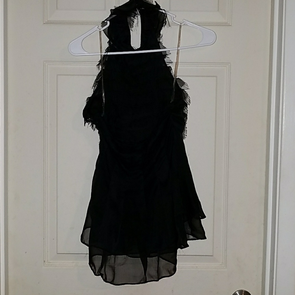 🍬OFFERS🍬 layered black top, size S - Picture 3 of 7